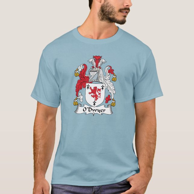 Camiseta Escudo de la familia de O'Dwyer (Anverso)