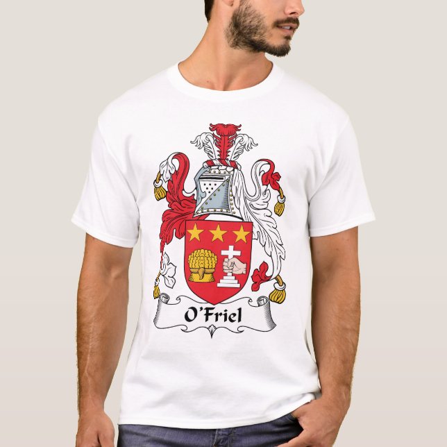 Camiseta Escudo de la familia de O'Friel (Anverso)