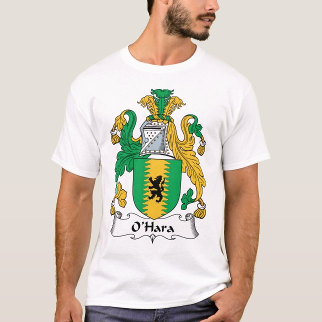 Camiseta Escudo de la familia de O'Hara (Anverso)