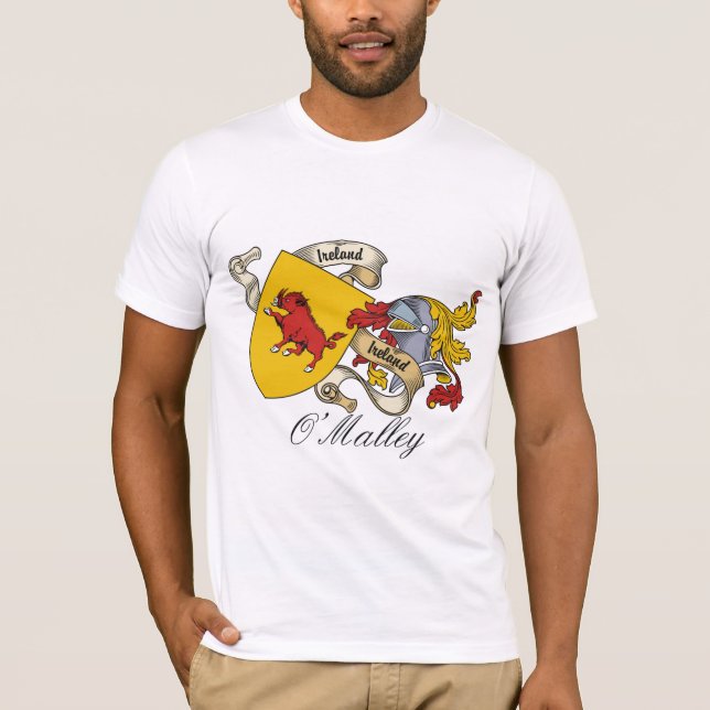 Camiseta Escudo de la familia de O'Malley (Anverso)