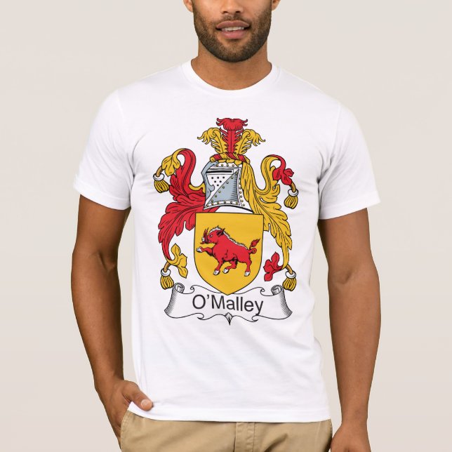 Camiseta Escudo de la familia de O'Malley (Anverso)