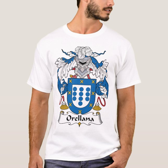 Camiseta Escudo de la familia de Orellana (Anverso)