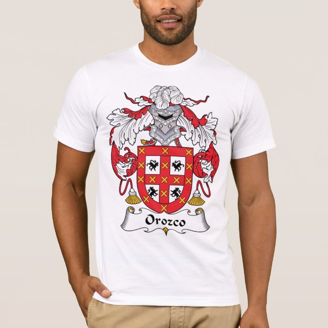 Camiseta Escudo de la familia de Orozco (Anverso)