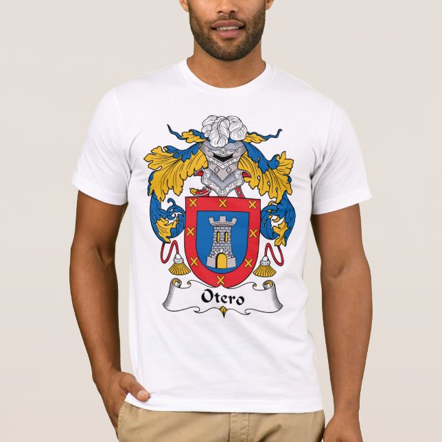 Camiseta Escudo de la familia de Otero (Anverso)