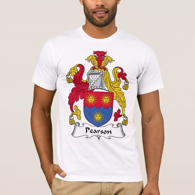 Camiseta Escudo de la familia de Pearson (Anverso)