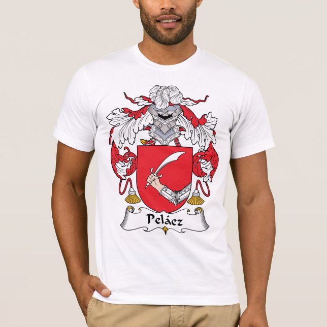 Camiseta Escudo de la familia de Pelaez (Anverso)