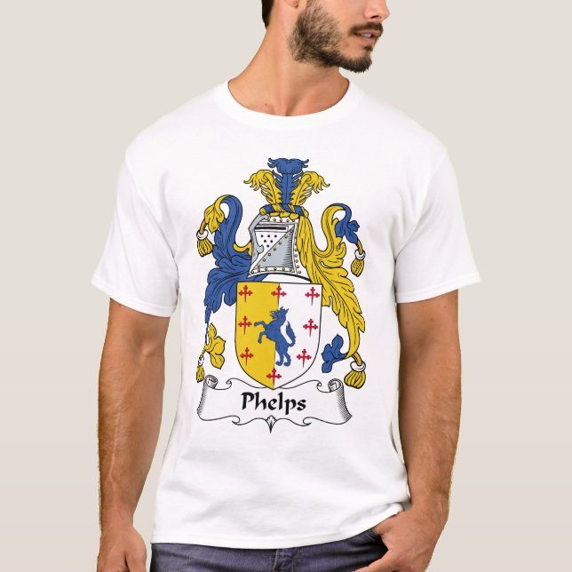Camiseta Escudo de la familia de Phelps (Anverso)