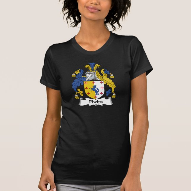 Camiseta Escudo de la familia de Phelps (Anverso)