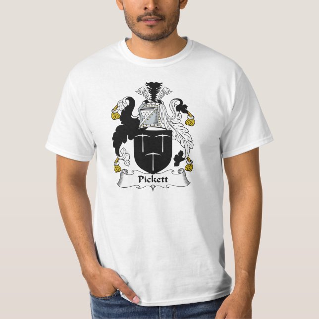 Camiseta Escudo de la familia de Pickett (Anverso)