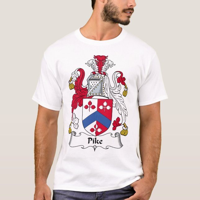 Camiseta Escudo de la familia de Pike (Anverso)