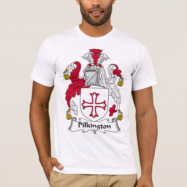 Camiseta Escudo de la familia de Pilkington (Anverso)