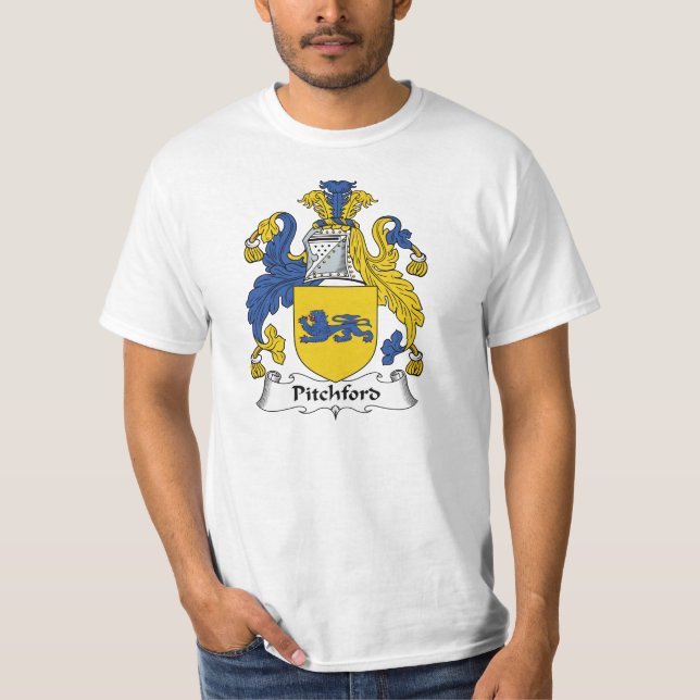 Camiseta Escudo de la familia de Pitchford (Anverso)