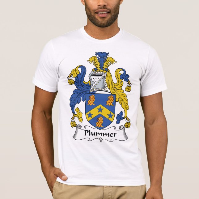 Camiseta Escudo de la familia de Plummer (Anverso)