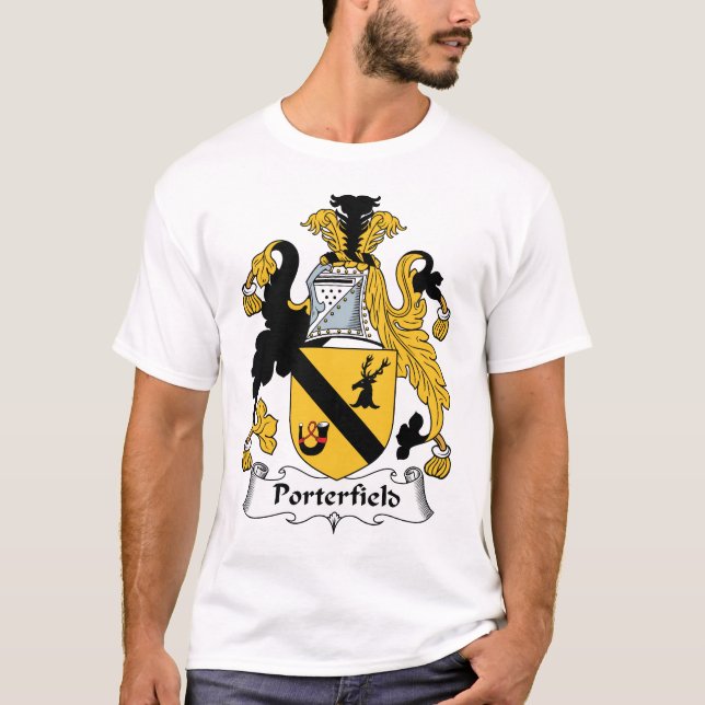 Camiseta Escudo de la familia de Porterfield (Anverso)
