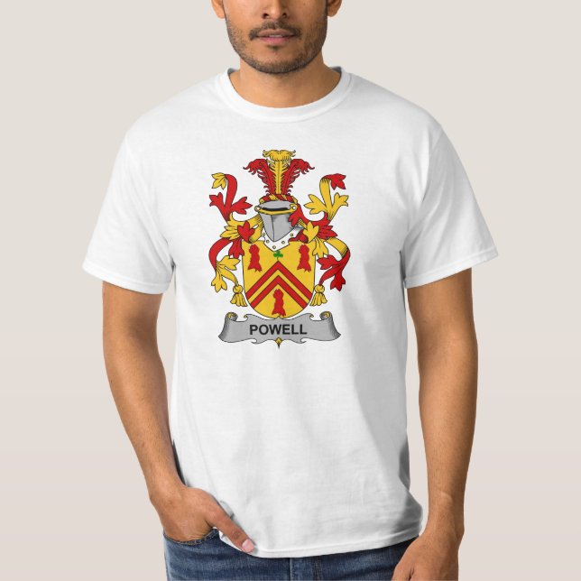 Camiseta Escudo de la familia de Powell (Anverso)