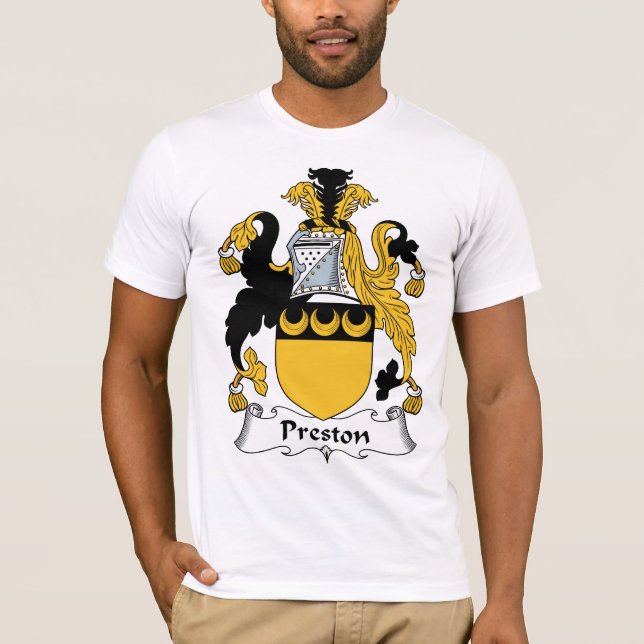 Camiseta Escudo de la familia de Preston (Anverso)