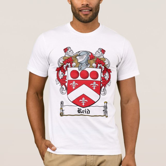 Camiseta Escudo de la familia de Reid (Anverso)