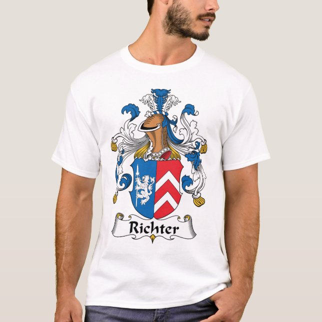 Camiseta Escudo de la familia de Richter (Anverso)