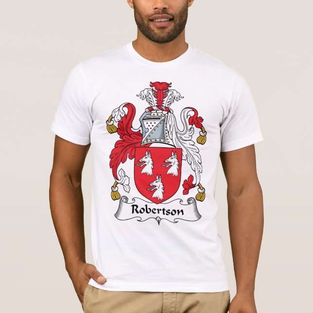 Camiseta Escudo de la familia de Robertson (Anverso)