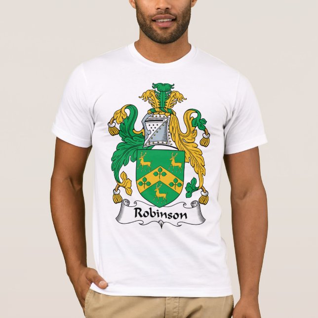 Camiseta Escudo de la familia de Robinson (Anverso)