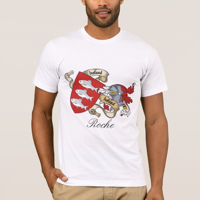 Camiseta Escudo de la familia de Roche (Anverso)