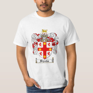 Camiseta Escudo de la familia de Rodas - escudo de armas de