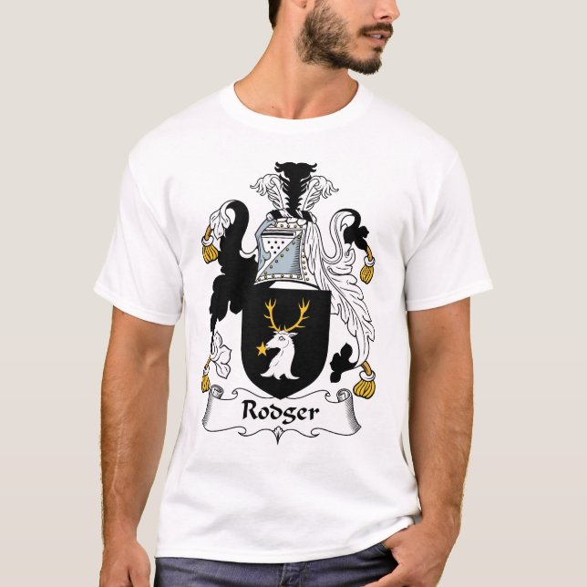 Camiseta Escudo de la familia de Rodger (Anverso)