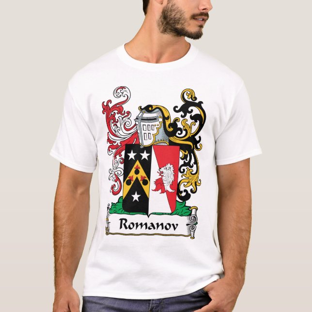 Camiseta Escudo de la familia de Romanov (Anverso)