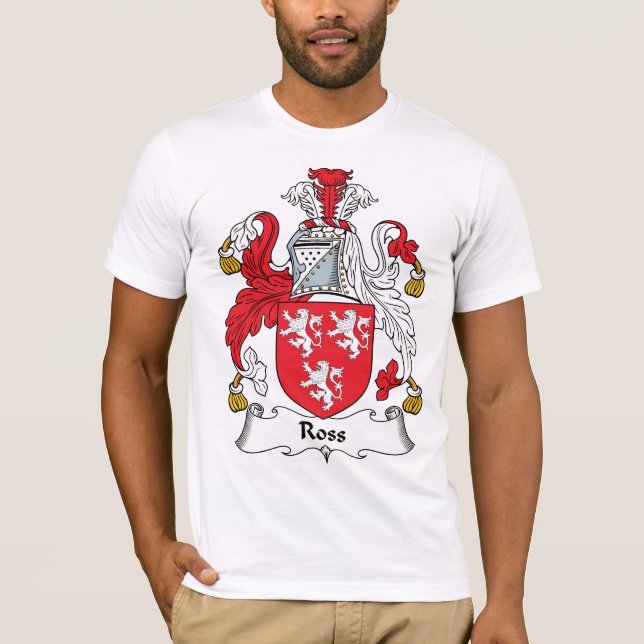 Camiseta Escudo de la familia de Ross (Anverso)