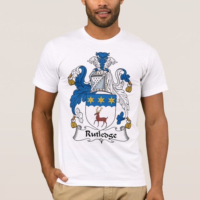 Camiseta Escudo de la familia de Rutledge (Anverso)