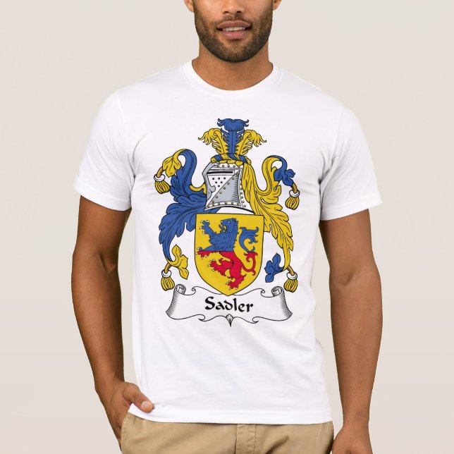 Camiseta Escudo de la familia de Sadler (Anverso)