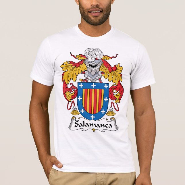 Camiseta Escudo de la familia de Salamanca (Anverso)