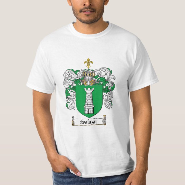 Camiseta Escudo de la familia de Salazar - escudo de armas (Anverso)