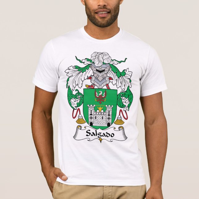 Camiseta Escudo de la familia de Salgado (Anverso)