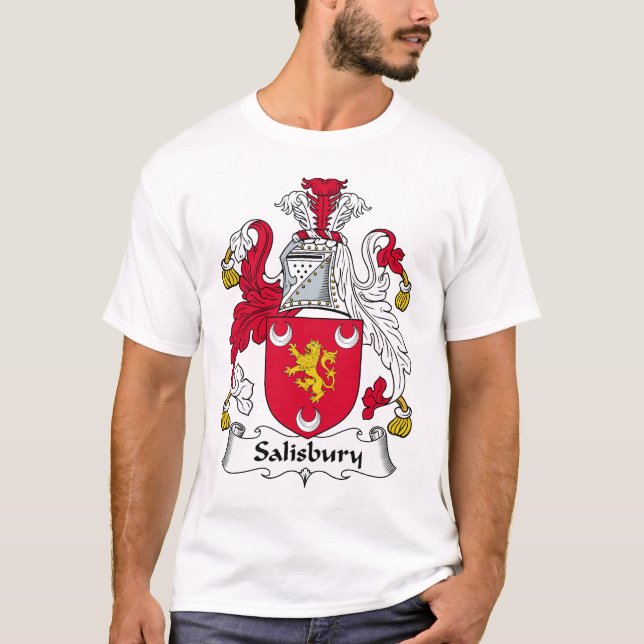 Camiseta Escudo de la familia de Salisbury (Anverso)