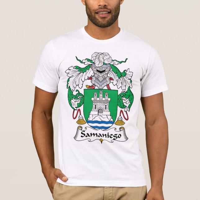 Camiseta Escudo de la familia de Samaniego (Anverso)