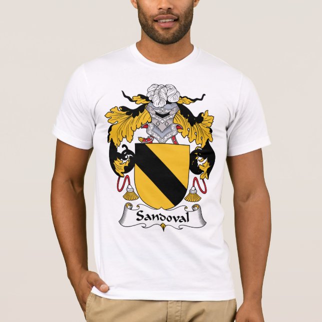 Camiseta Escudo de la familia de Sandoval (Anverso)