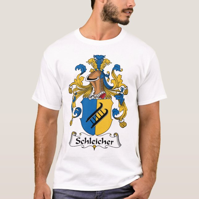 Camiseta Escudo de la familia de Schleicher (Anverso)