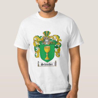 Camiseta Escudo de la familia de Schneider - escudo de