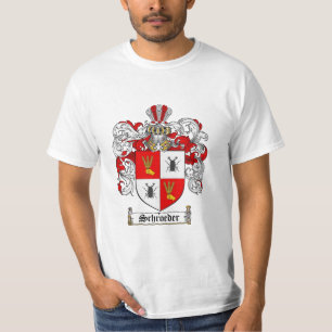 Camiseta Escudo de la familia de Schroeder - escudo de