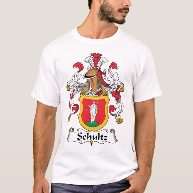 Camiseta Escudo de la familia de Schultz (Anverso)