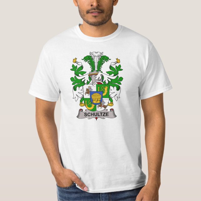 Camiseta Escudo de la familia de Schultze (Anverso)