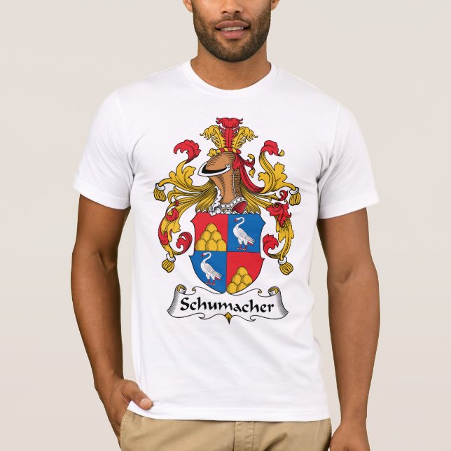 Camiseta Escudo de la familia de Schumacher (Anverso)