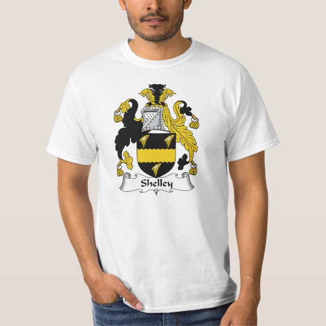 Camiseta Escudo de la familia de Shelley (Anverso)