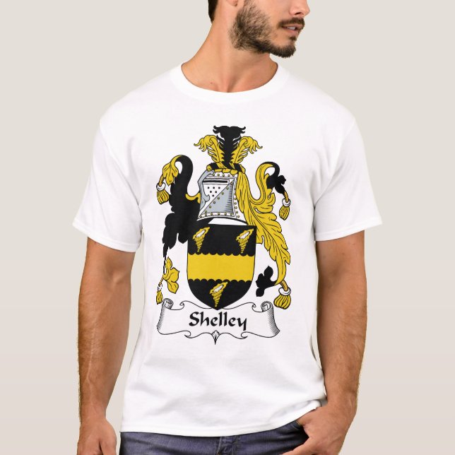 Camiseta Escudo de la familia de Shelley (Anverso)