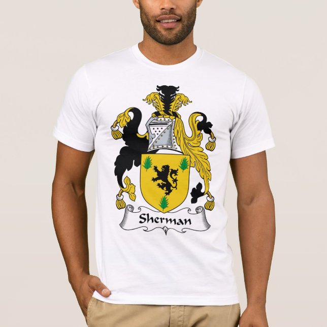 Camiseta Escudo de la familia de Sherman (Anverso)