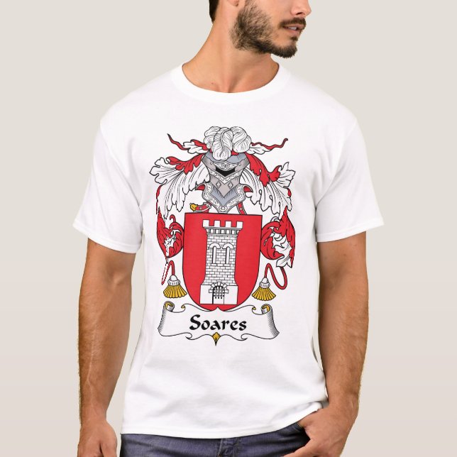 Camiseta Escudo de la familia de Soares (Anverso)