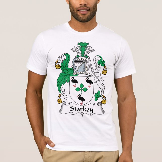 Camiseta Escudo de la familia de Starkey (Anverso)