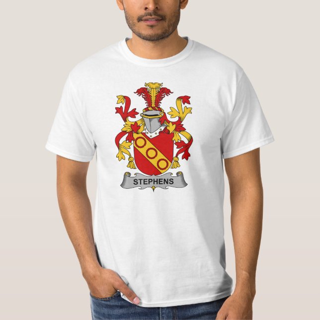 Camiseta Escudo de la familia de Stephens (Anverso)