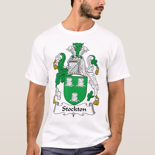 Camiseta Escudo de la familia de Stockton (Anverso)